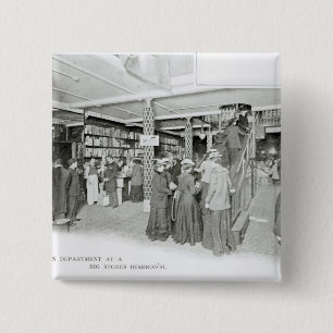 Harrods Bestimmungs-Abteilung, c.1901 Button