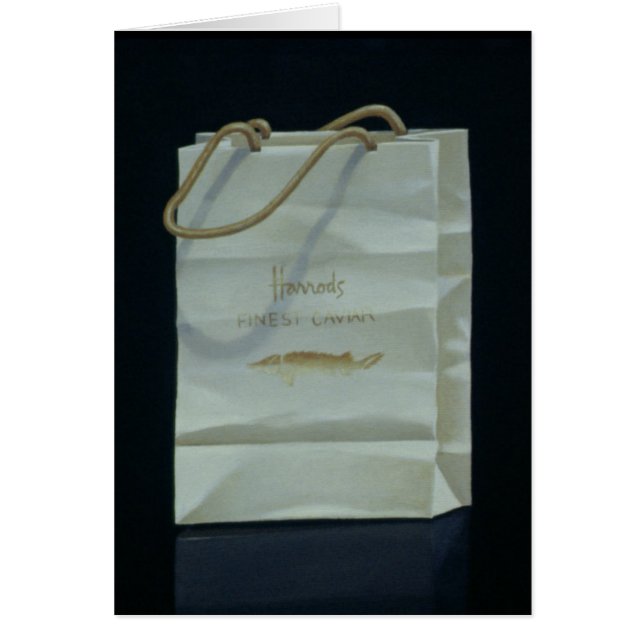Harrods Kaviar-Tasche 1989 (Vorne)
