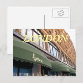 Harrods London UK Postcard Postkarte (Vorne/Hinten)