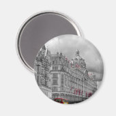 Harrods of Knightsbridge bw hdr Magnet (Vorderseite/Rückseite)