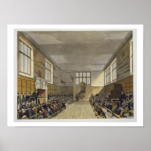 Harrow School Room von der 'History of Harrow Scho Poster