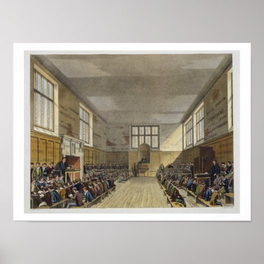 Harrow School Room von der 'History of Harrow Scho Poster (Vorne)