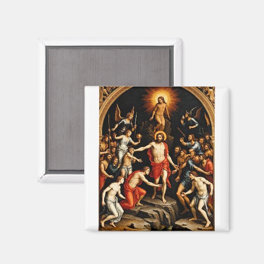 Harrowing of Hell, Magnet (Vorderseite/Rückseite)