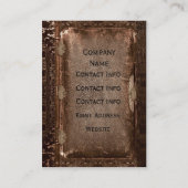 Harrowleathe Hoyle berufliche Geschäfts-Karte Visitenkarte (Rückseite)