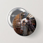 Harry and Hedwig PLATFORM 9 3/4™ Button (Vorne & Hinten)
