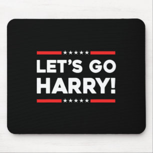 Harry B Lustig Kamala Harris Tim W 2024 Los geht's Mousepad