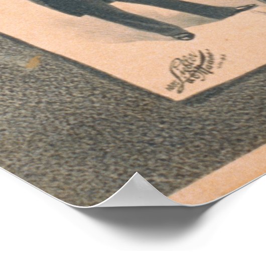 Harry & Bessie HOUDINI VAUDEVILLE Poster (Ecke)