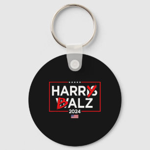 Harry Bheimer Harris 24 Kamala Harris für den Präs Schlüsselanhänger