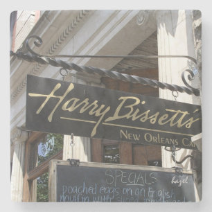 Harry Bissetts Athens Georgia Marble Stone Unterse Steinuntersetzer