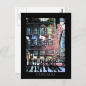 Harry Caray Chicago Art Randsom Art Postkarte (Vorne/Hinten)