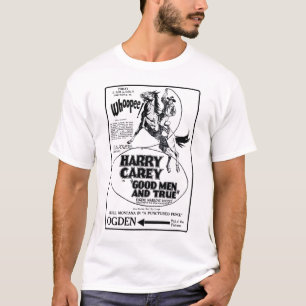 Harry Carey 1922 Vintager Filmanzeige T - Shirt