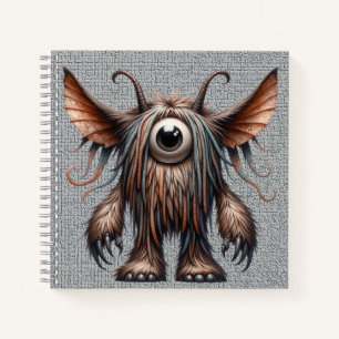 Harry - Ein mit Augen Monster Spiral Notebook Notizblock