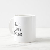 Harry - Eine mit Augen Monster-Tasse Kaffeetasse (Vorderseite Links)
