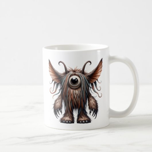 Harry - Eine mit Augen Monster-Tasse Kaffeetasse (Rechts)