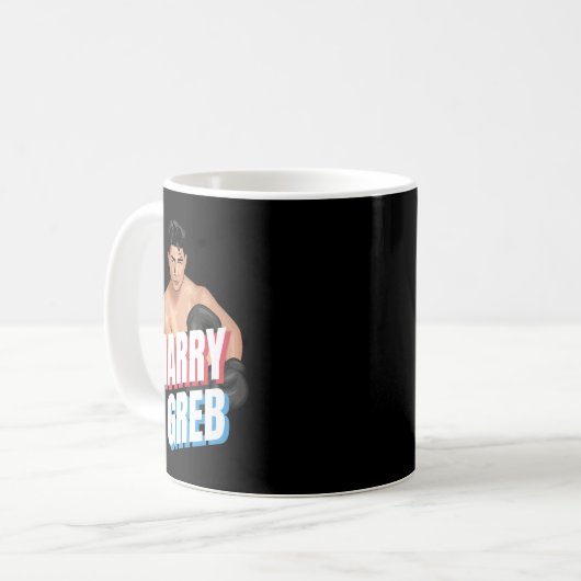 Harry Greb Classic T Shirt Copy Copy Copy Copy Cop Kaffeetasse (Vorderseite Links)