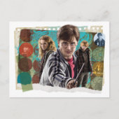 Harry, Hermione und Ron 1 Postkarte (Vorderseite)