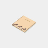Harry Horse Rustic - 1 Post-it Klebezettel (angewinkelt)