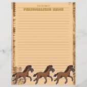 Harry Horse Rustic Linde Paper Sheet (Vorderseite)