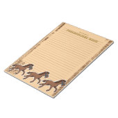 Harry Horse Rustic Lined Notizblock (angewinkelt)