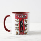 Harry Houdini 1900s Tasse (Links)