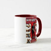 Harry Houdini 1900s Tasse (VorderseiteRechts)