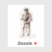 Harry Houdini (c.1899) Aufkleber (Blatt)