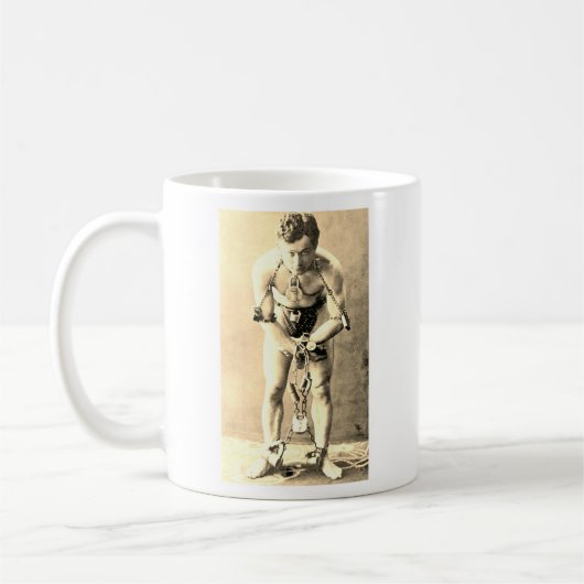 Harry Houdini (c.1899) Kaffeetasse (Links)