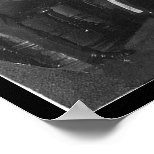 Harry HOUDINI entkommt künstlerischer Wasserfolter Poster (Ecke)