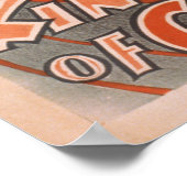 Harry HOUDINI Escape Artist Magician Poster Print (Ecke)