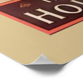 Harry Houdini ~ Illusionist ~ Magician ~ Poster (Ecke)