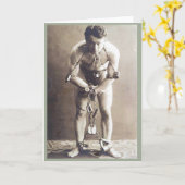 Harry Houdini Karte (Gelbe Blume)