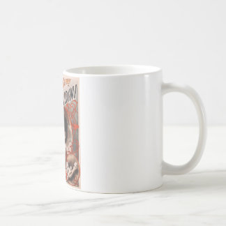 Harry Houdini König der Karten Kaffeetasse