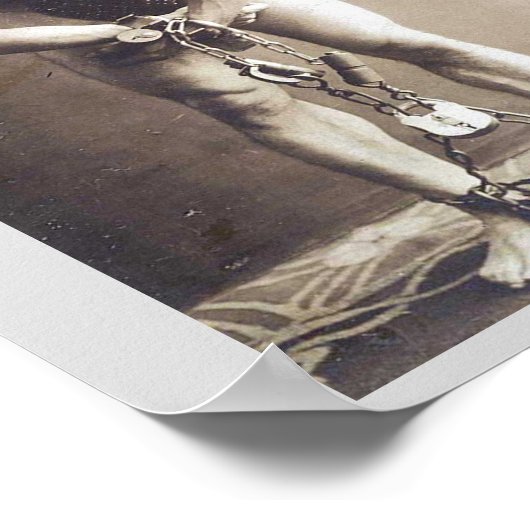 Harry Houdini Poster (Ecke)