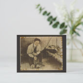 Harry Houdini Postkarte (Stehend Vorderseite)