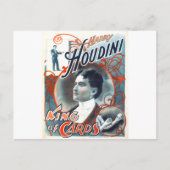 Harry Houdini Postkarte (Vorderseite)