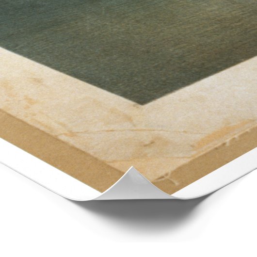 Harry Kellar Levitation Poster (Ecke)