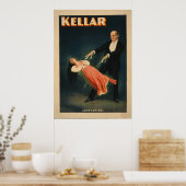Harry Kellar Magician Advertising Poster (Küche)
