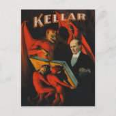 Harry Kellar Poster Postcard Postkarte (Vorderseite)