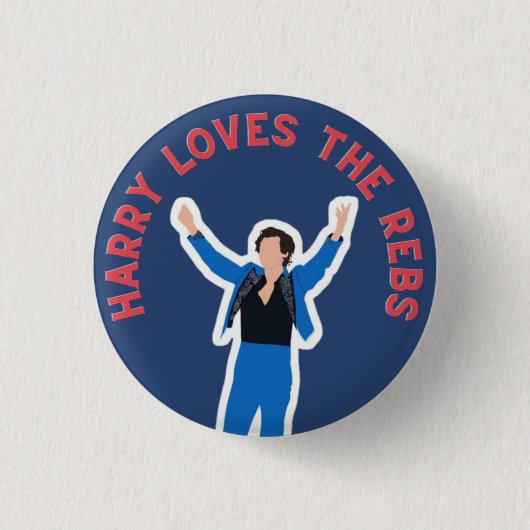 Harry Lieben die rebs gameday Button (Vorderseite)