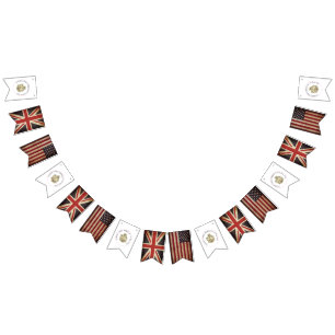 Harry Lieben Meghan UK & USA Flag Wedding Bunting Wimpelkette