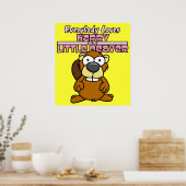 Harry Little Beaver Poster (Küche)