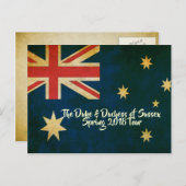 Harry & Meghan Australia 2018 Postcard Postkarte (Vorne/Hinten)