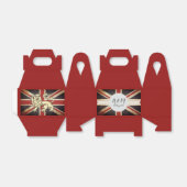 Harry Meghan Gable Style Gastgeschenk Hochzeit Box Geschenkschachtel (Ungefaltet)