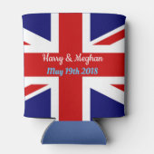 Harry & Meghan, Union Jack. Dosenkühler (Rückseite)