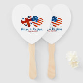 Harry & Meghan Wedding, 19. Mai 2018 Fächer (Vorne und Hinten)