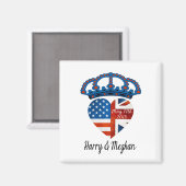 Harry & Meghan Wedding, 19. Mai 2018 Magnet (Vorderseite/Rückseite)