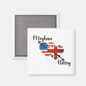 Harry & Meghan Wedding, 19. Mai 2018 Magnet (Vorderseite/Rückseite)