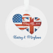 Harry & Meghan Wedding, 19. Mai 2018 Ornament (Rückseite)