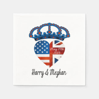 Harry & Meghan Wedding, 19. Mai 2018 Serviette