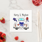 Harry & Meghan Wedding, 19. Mai 2018 Serviette (Beispiel)